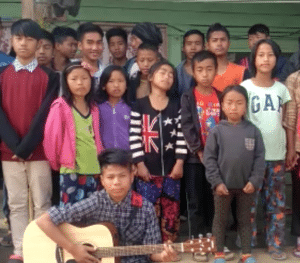these orphan children from India loved the guitar