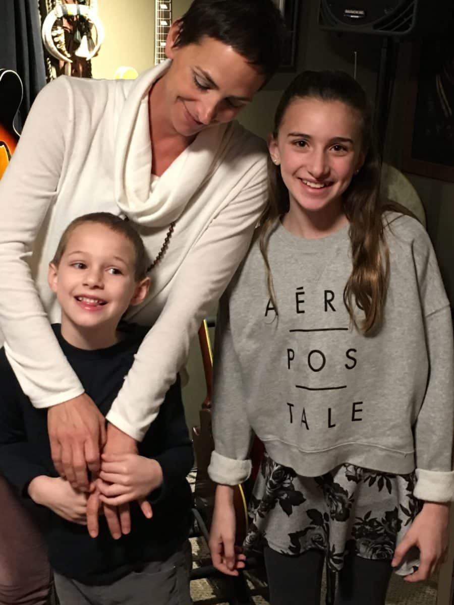 Ally Trebbi with Gianna and Gavin Lookin' Up
