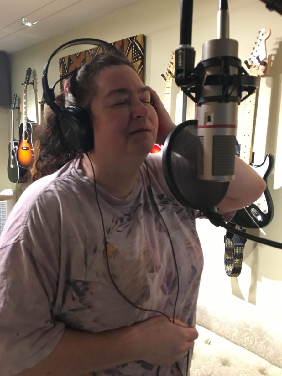 Shawn McDaniel singing background vocals