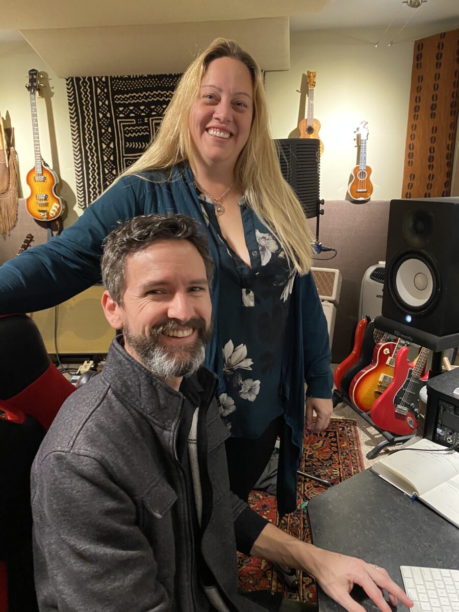 Dr. Royster In The GeniusLab Studio
